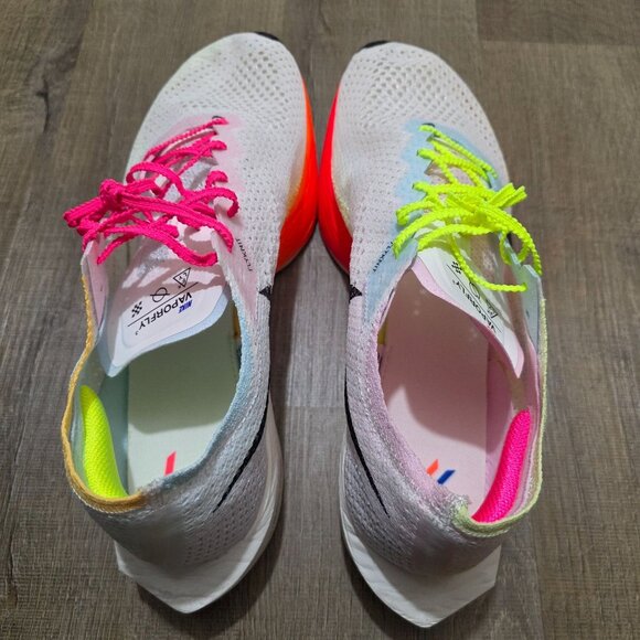 Nike Vaporfly Flyknit HQ3219-902 Men’s US 12 Multicolor Running Shoes No Box - Picture 6 of 9